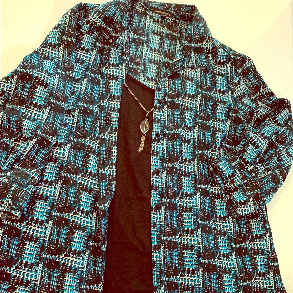 🛍5/$15 Bundled🛍 Blouse/cami all in one #1021